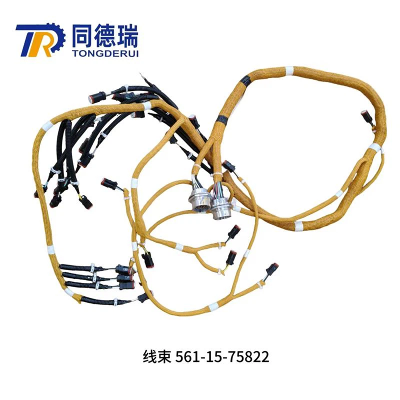 HD785-7 Pati 561-15-75822 HARNESS FIL pou Komatsu Original